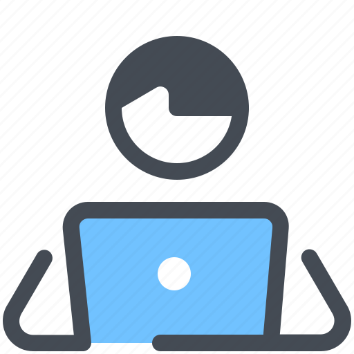 Computer, freelancer, internet, office, online, user, work icon - Download on Iconfinder