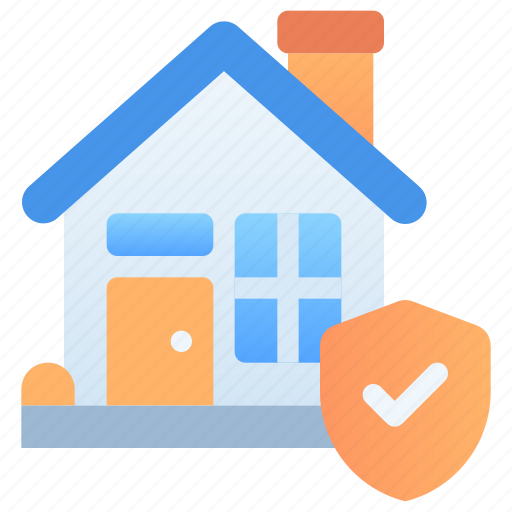 Protection, home insurance, security, shield, safety, real estate, property icon - Download on Iconfinder