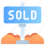 sold, signboard, sold sign, home loan, sold board, real estate, property, house, home 