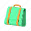 briefcase, portfolio, project, suitcase, job, business, startup, office, 3d icon 