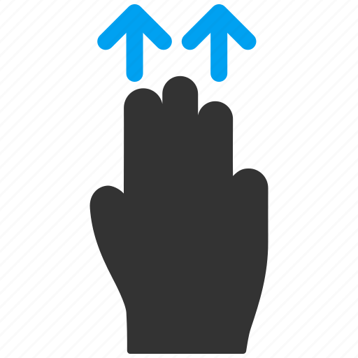 Move, up, hand, slide, direction, mobile gesture, shift icon - Download on Iconfinder