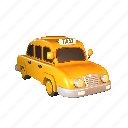 taxi, car