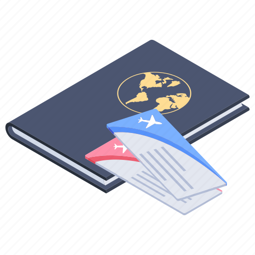 Flight ticket, passport, travel, travel pass, travel permit, visa icon - Download on Iconfinder