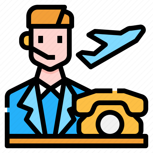 Avatar, call, center, customer, man, service icon - Download on Iconfinder