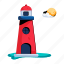 lighthouse building, sea lighthouse, lighthouse tower, navigation tower, sea navigation 