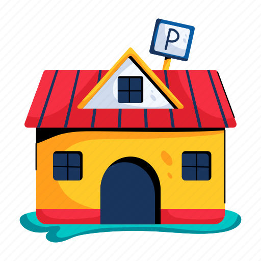 Home building, cottage, lodge, residential area, bungalow icon - Download on Iconfinder
