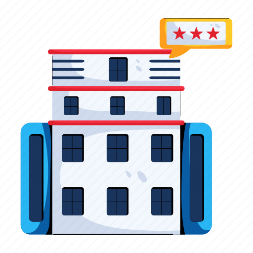 Hotel review, hotel ratings, hotel feedback, hotel building, hotel rankings icon - Download on Iconfinder