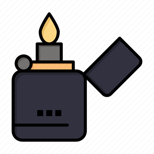Fire, lighter, smoking, zippo icon - Download on Iconfinder