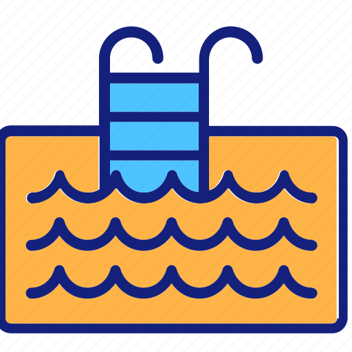 Pool, ladders, swim, swimming icon - Download on Iconfinder