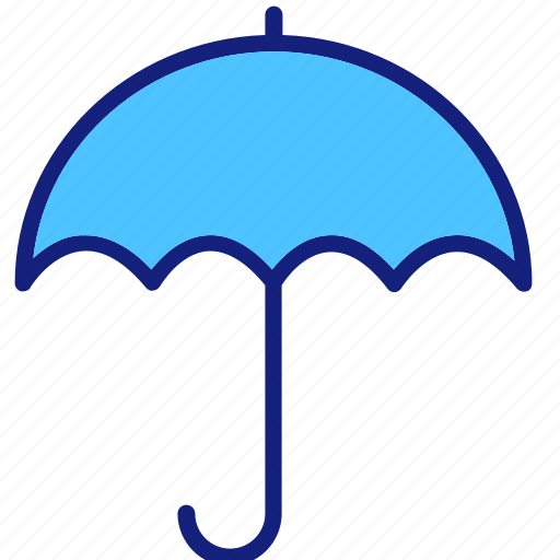 Parasol, rain protection, sun shade, umbrella icon - Download on Iconfinder