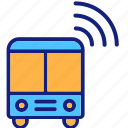 autobus, bus, wifi, signals