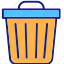 dustbin, garbage, recycle bin, trash 