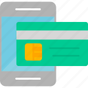 online, payment, card, mobile, icon