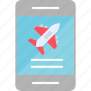 plane, ticket, booking, airplane, flight, holiday, icon