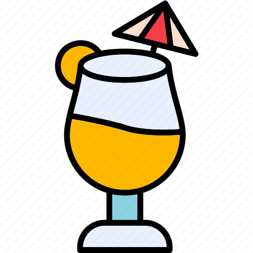Cocktail, drink, fruit, glass, icon icon - Download on Iconfinder