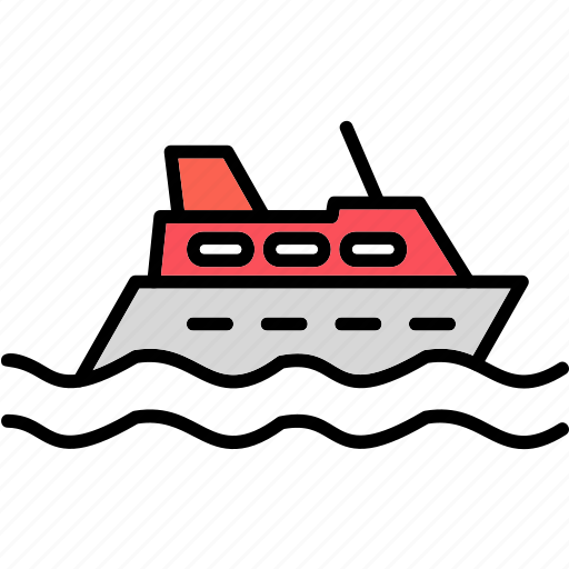 Cruise, liner, vessel, yacht, icon icon - Download on Iconfinder