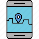 smartphone, gps, iphone, location, map, marker, navigation, pointer, icon
