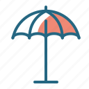cover, umbrella, vacation, weather