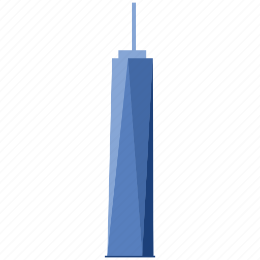 Building, freedom tower, hotel, skyscraper, tower, world trade center, apartment icon - Download on Iconfinder