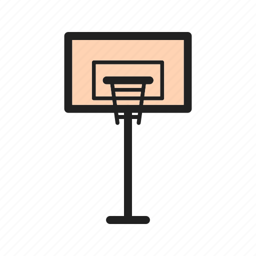 Ball, basketball, court, goal, match, post, sports icon - Download on Iconfinder