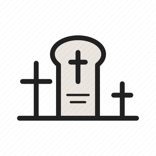 Death, funeral, grave, graveyard, stone, tomb, town icon - Download on Iconfinder