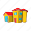 building, cartoon, estate, home, house, real, town 