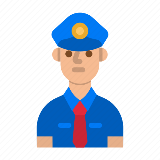 Security, guard, police, policeman, job icon - Download on Iconfinder