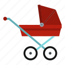 baby, carriage, child, pram, small, stroller, wheel