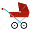 baby, carriage, child, pram, small, stroller, wheel 