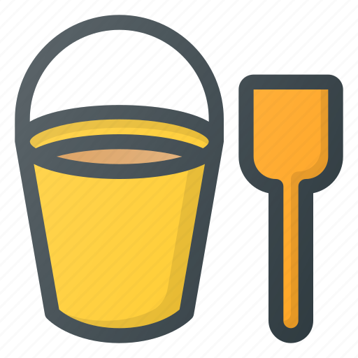 Beach, bucket, game, shovel, toy icon - Download on Iconfinder