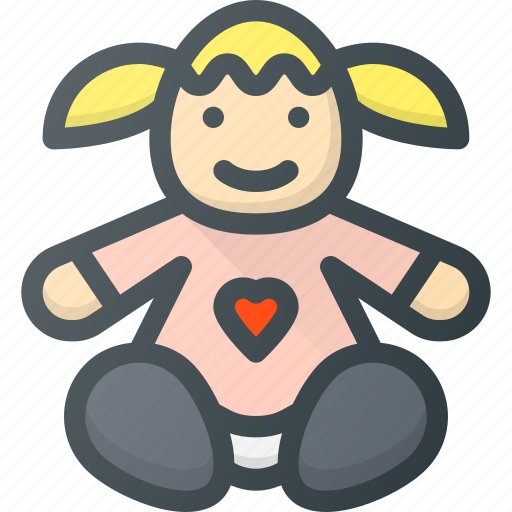 Doll, toy icon - Download on Iconfinder on Iconfinder
