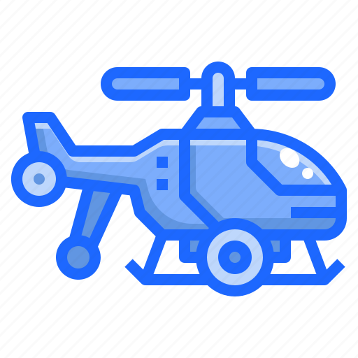 Aircraft, fly, helicopter, plane, transportation icon - Download on Iconfinder