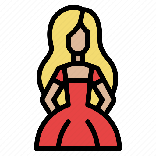 Barbie, doll, childhood, toy icon - Download on Iconfinder