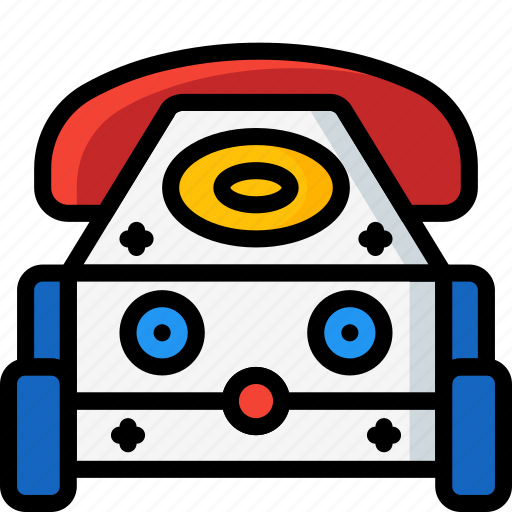 Baby, car, phone, phone car, telephone, toys icon - Download on Iconfinder