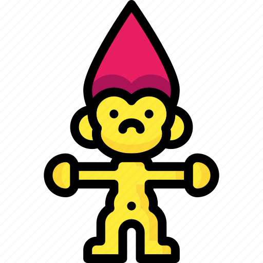 Baby, childs, infant, toys, troll icon - Download on Iconfinder
