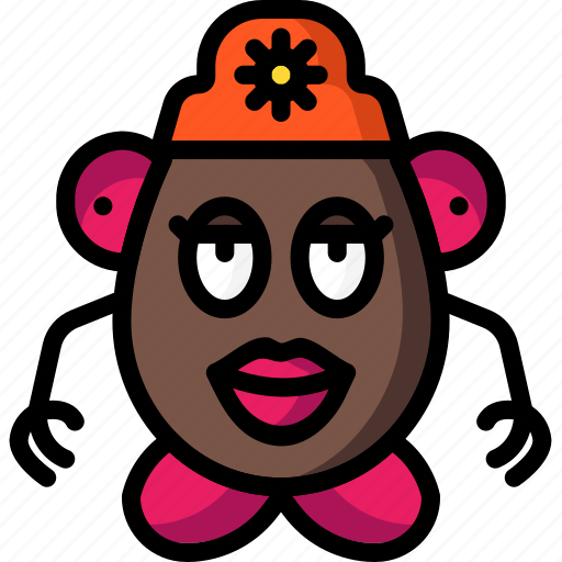 Head, mrs, play, potatoe, time, toys icon - Download on Iconfinder
