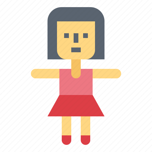 Childhood, doll, girl, toy icon - Download on Iconfinder