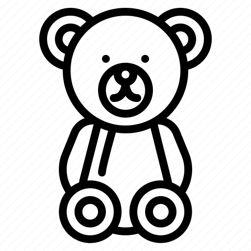 Bear, children, fluffy, puppet, teddy icon - Download on Iconfinder