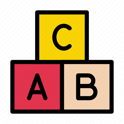 Abc, blocks, childhood, play, toy icon - Download on Iconfinder