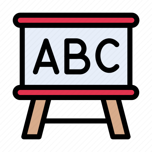 Abc, board, education, school, teaching icon - Download on Iconfinder