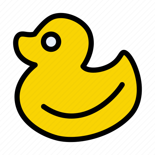 Duck, plastic, play, rubber, toy icon - Download on Iconfinder
