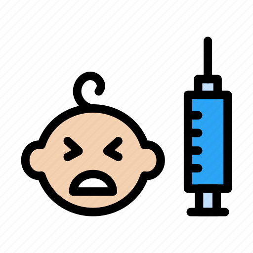 Healthcare, injection, kids, medical, vaccine icon - Download on Iconfinder