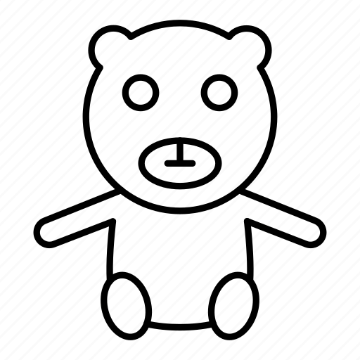 Bear, childhood, teddy, toy icon - Download on Iconfinder