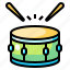 baby, christmas, drum, kid, musical, toy 