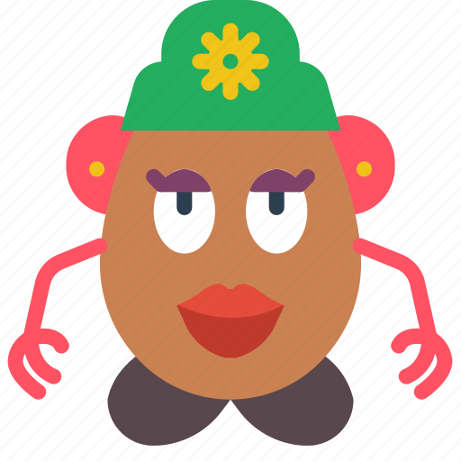 Childrens, head, kids, mrs, potato, toy, toys icon - Download on Iconfinder