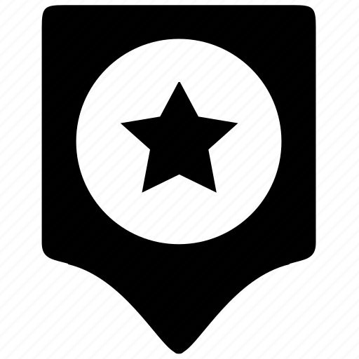 Army, geo, green, location, point, star icon - Download on Iconfinder