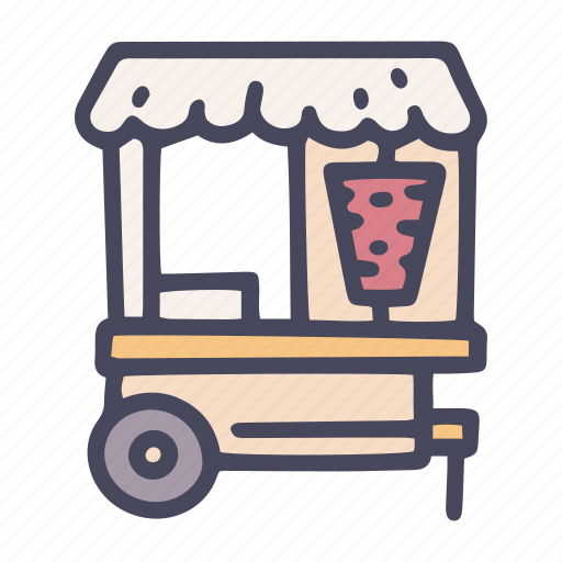 Trade, cart, turkish, food, meal, meat icon - Download on Iconfinder