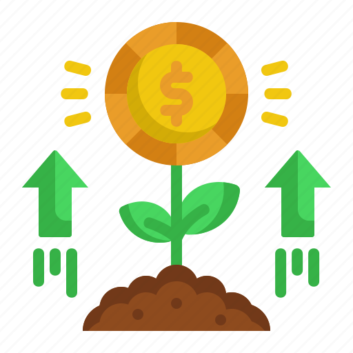 Profit, dollar, gain, trading, growth, arrow, up icon - Download on Iconfinder