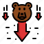 bear, market, investment, trading, stock, economy, trade 