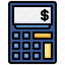 calculator, business, finance, buttons, tool